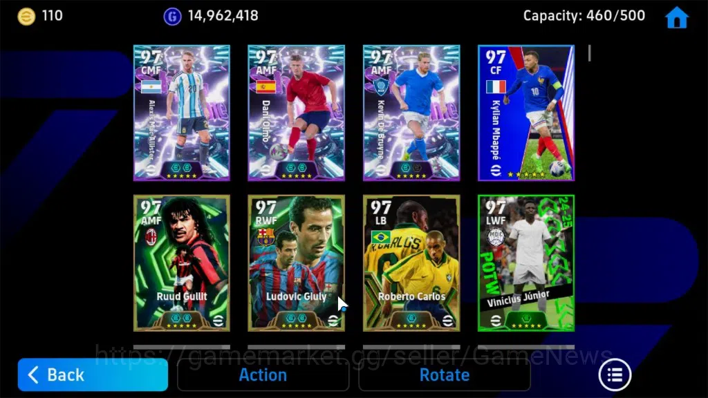 eFootball Accounts Android|BigTime Frank Rijkaard,Epic Johan Cruyff,D image 6