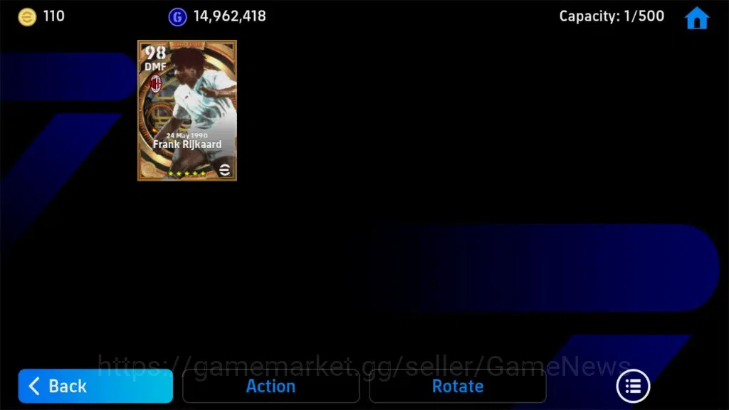 eFootball Accounts Android|BigTime Frank Rijkaard,Epic Johan Cruyff,D image 8