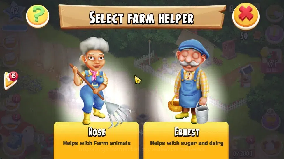 Hay Day Accounts Lvl 42 | Silo Storage 1050 + Barn Storage 1050 | L image 12