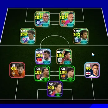 eFootball Accounts Others Android|Power 3137|Epic Rui Costa,Samuel Eto'o,Frank Rijkaard,Eden