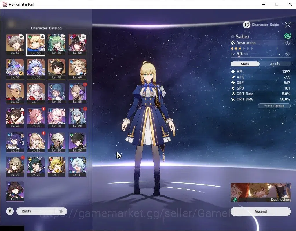 Honkai Star Rail Accounts Asia |TL 35|7 Limited|SW LV.999,Huohuo,Sparkle,Dan image 5