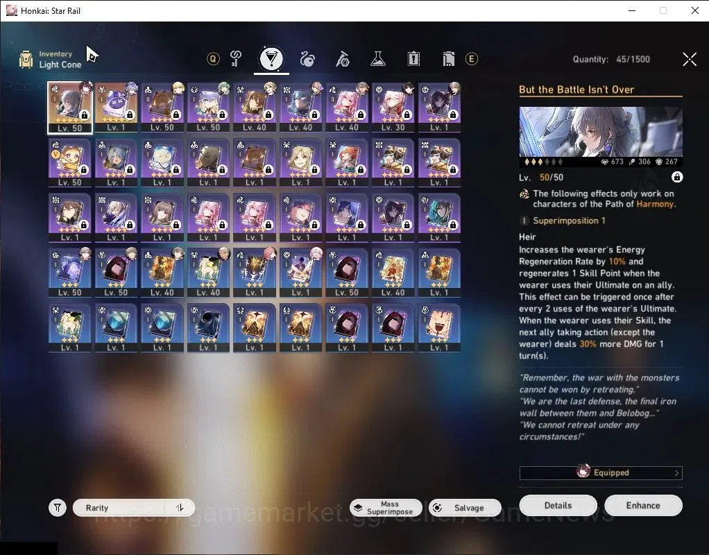 Honkai Star Rail Accounts Asia |TL 35|7 Limited|SW LV.999,Huohuo,Sparkle,Dan image 6