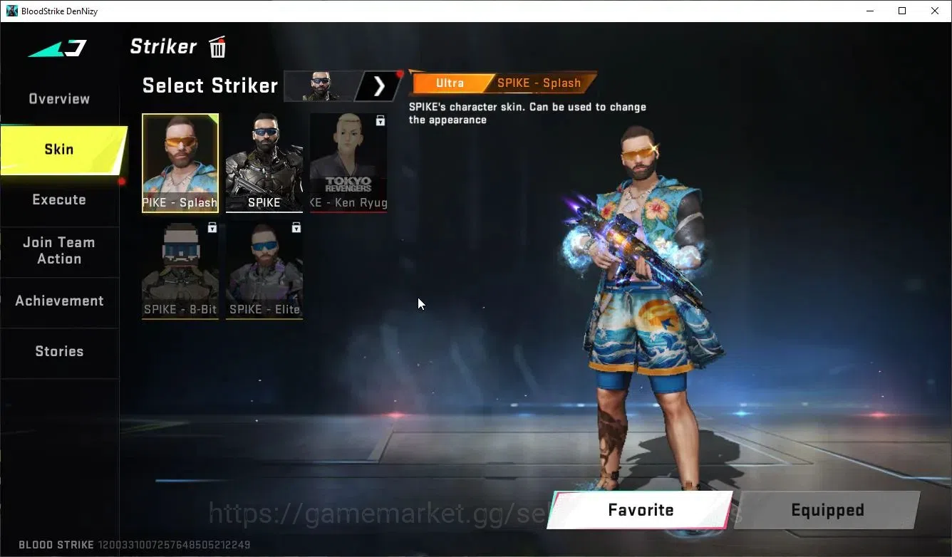 Blood Strike Accounts Asia|ETERNAL DeAgle+Collab TR Jack-Takamichi,7DS K image 13
