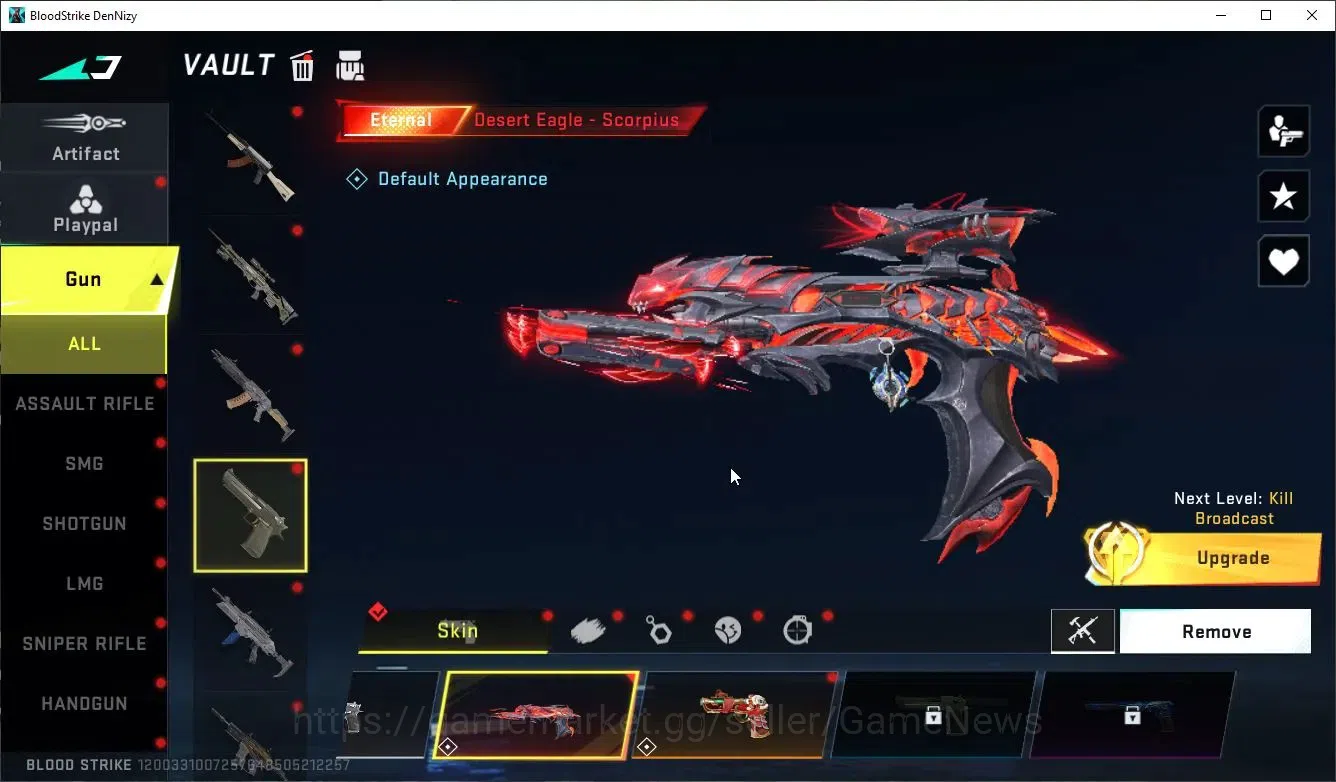 Blood Strike Accounts Asia|ETERNAL DeAgle+Collab TR Jack-Takamichi,7DS K image 18