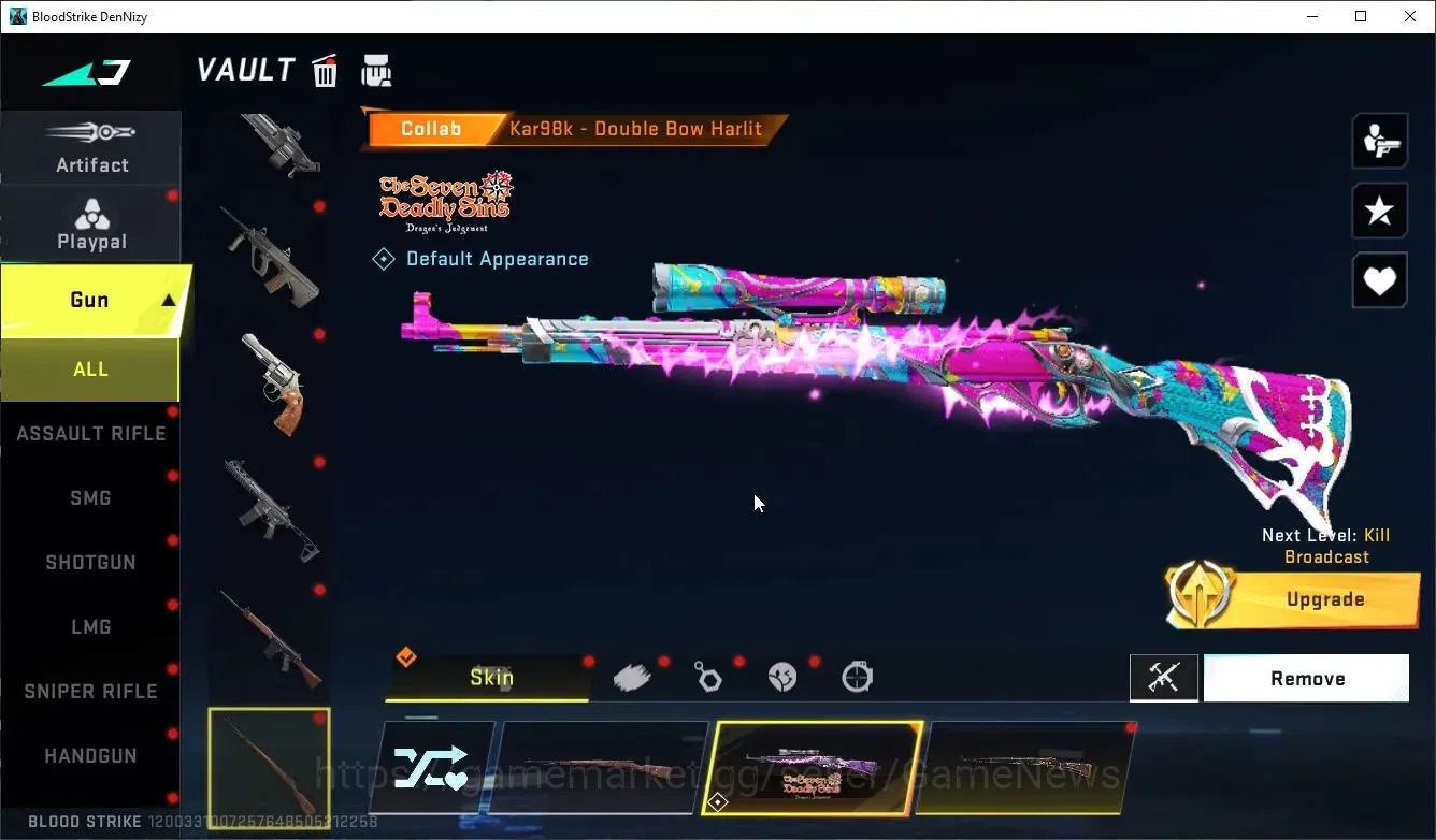 Blood Strike Accounts Asia|ETERNAL DeAgle+Collab TR Jack-Takamichi,7DS K image 19