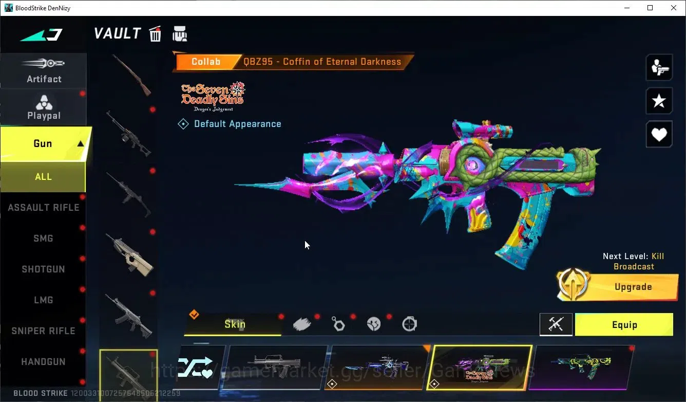 Blood Strike Accounts Asia|ETERNAL DeAgle+Collab TR Jack-Takamichi,7DS K image 20