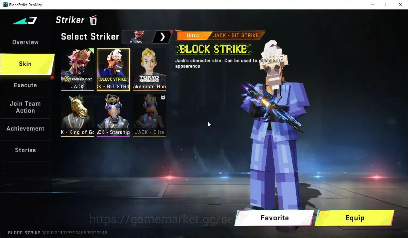 Blood Strike Accounts Asia|ETERNAL DeAgle+Collab TR Jack-Takamichi,7DS K image 6