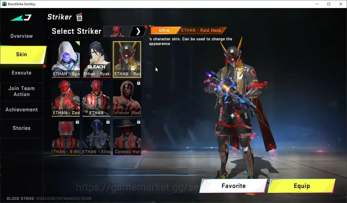 Blood Strike Accounts Asia|ETERNAL DeAgle+Collab TR Jack-Takamichi,7DS K image 9
