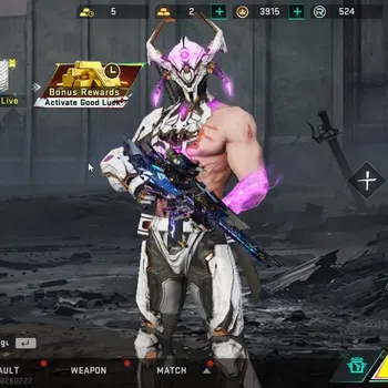 Blood Strike Accounts Collab Skin ASIA|1 ETERNAL Galil-Blight's Embrace Lv3|ULTRA Melee Lightblade-Dark