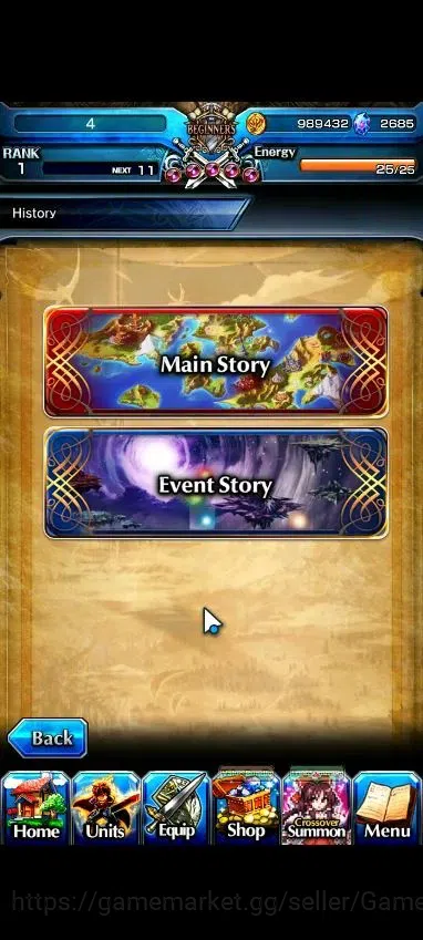 Grand Summoners Accounts Global|2685 cc Ready Gacha|Rank 1|2 Ascend| Summer image 8