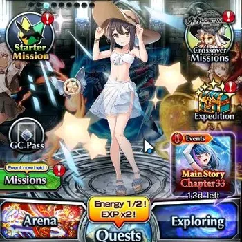 Grand Summoners Starter Global|2685 cc Ready Gacha|Rank 1|2 Ascend| Summer image 1