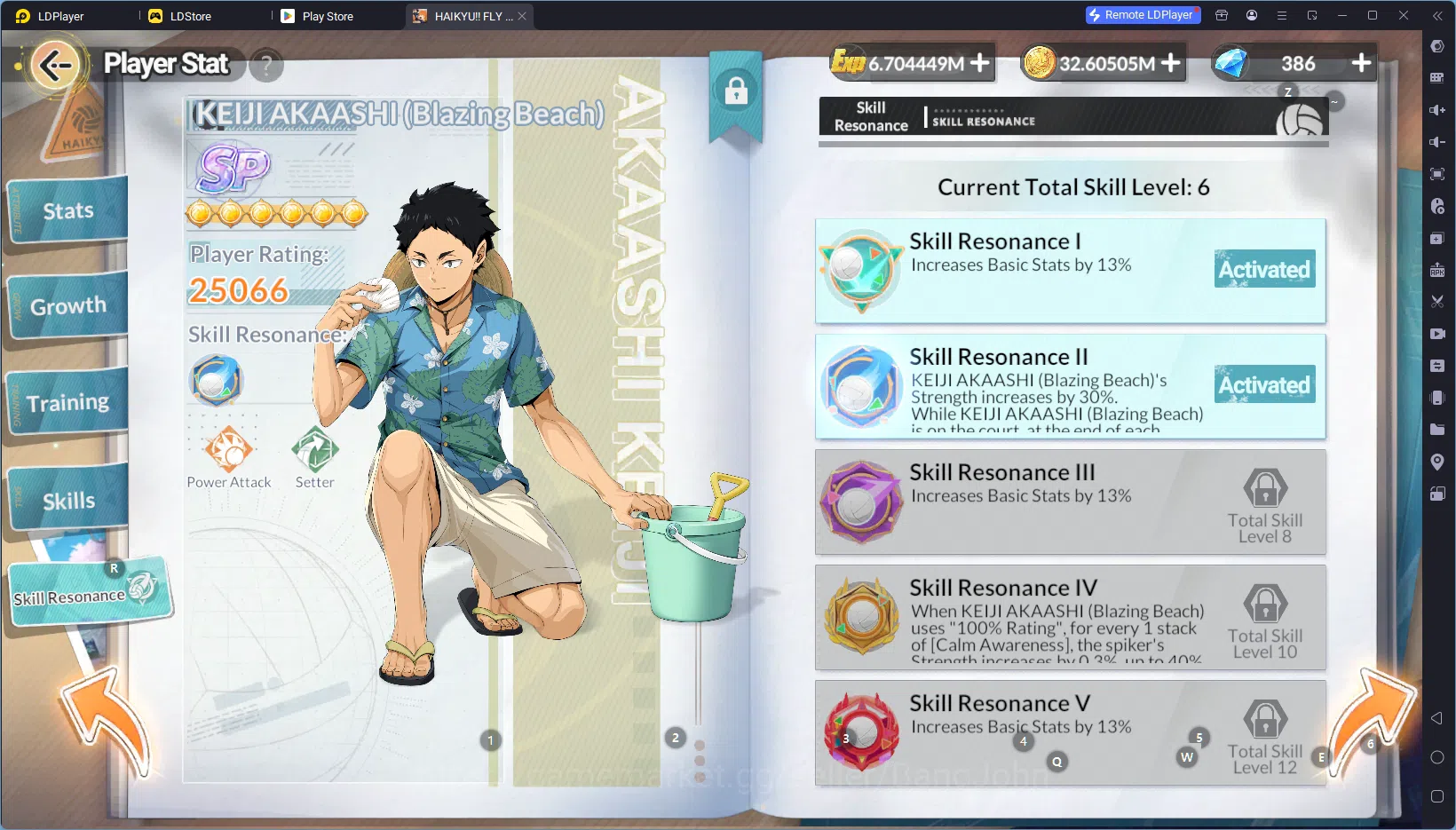 HAIKYU!! FLY HIGH Accounts SEA Lv60| 7SP |[OikawaR1, HajimeR1, Tetsuro KurooR image 12