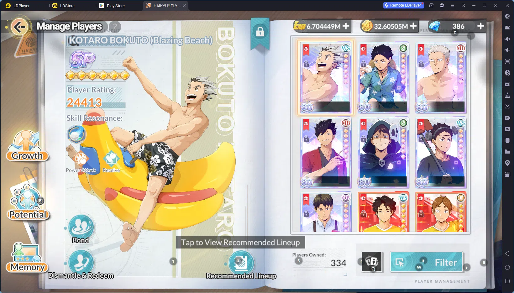 HAIKYU!! FLY HIGH Accounts SEA Lv60| 7SP |[OikawaR1, HajimeR1, Tetsuro KurooR image 18