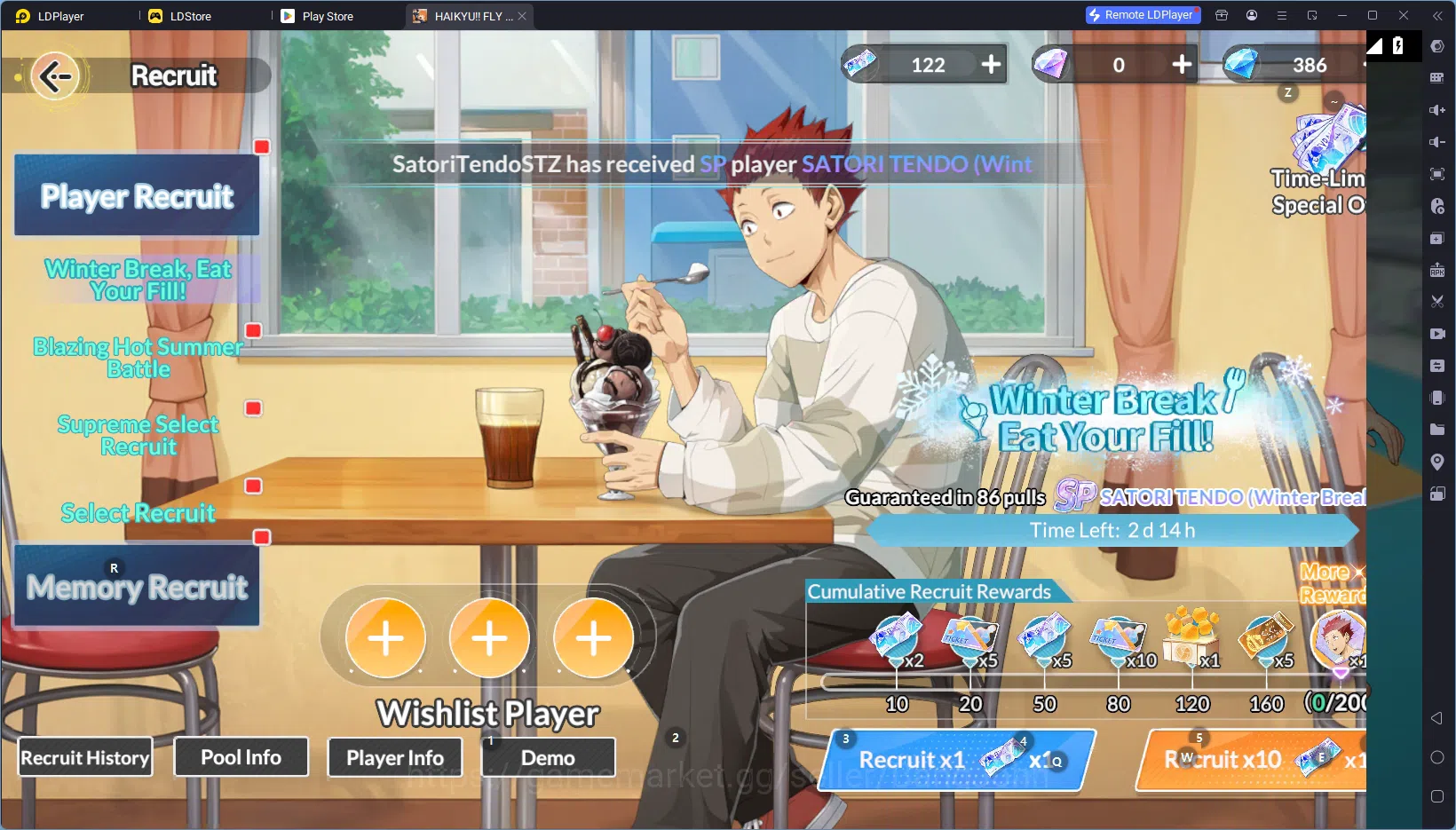 HAIKYU!! FLY HIGH Accounts SEA Lv60| 7SP |[OikawaR1, HajimeR1, Tetsuro KurooR image 2