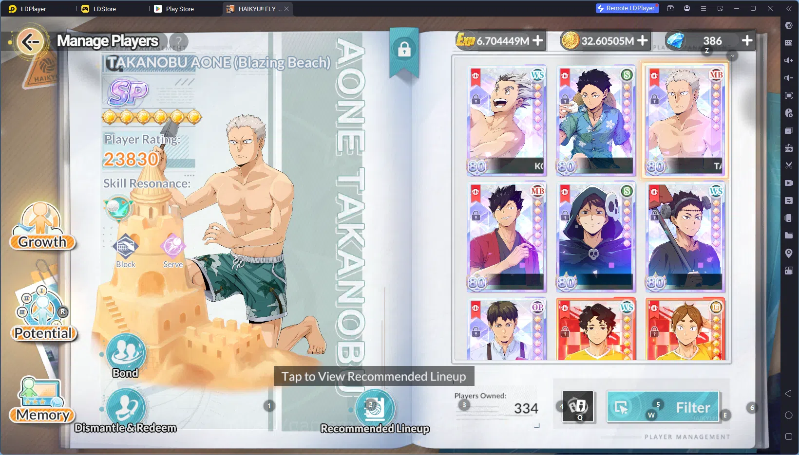 HAIKYU!! FLY HIGH Accounts SEA Lv60| 7SP |[OikawaR1, HajimeR1, Tetsuro KurooR image 20