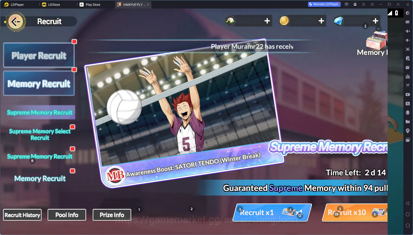 HAIKYU!! FLY HIGH Accounts SEA Lv60| 7SP |[OikawaR1, HajimeR1, Tetsuro KurooR image 3