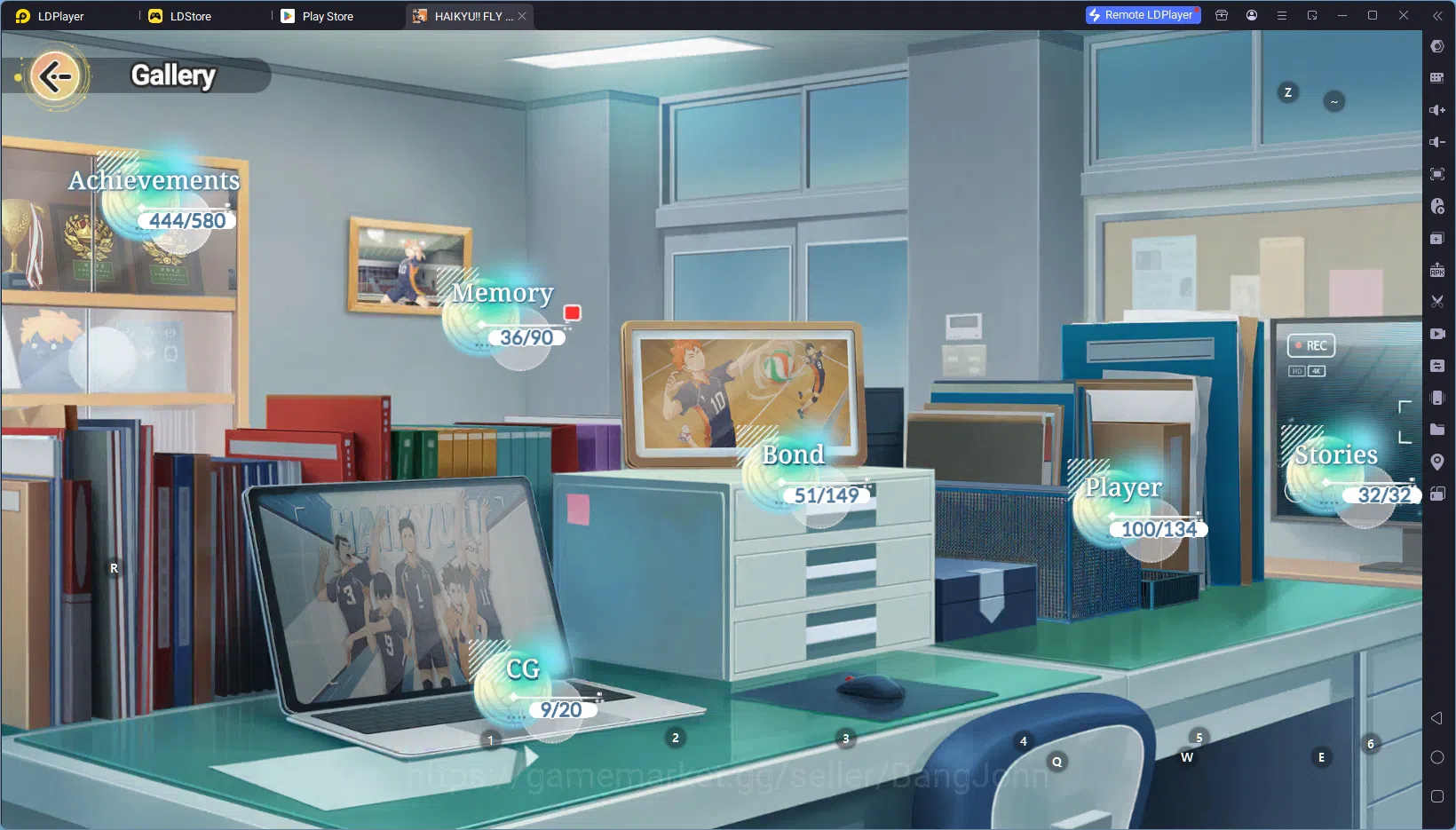 HAIKYU!! FLY HIGH Accounts SEA Lv60| 7SP |[OikawaR1, HajimeR1, Tetsuro KurooR image 5