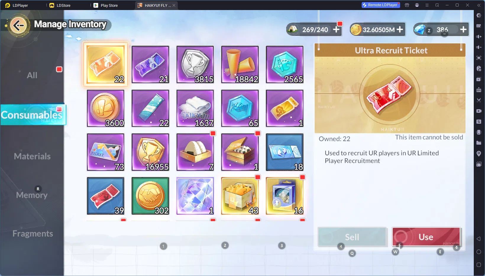 HAIKYU!! FLY HIGH Accounts SEA Lv60| 7SP |[OikawaR1, HajimeR1, Tetsuro KurooR image 7