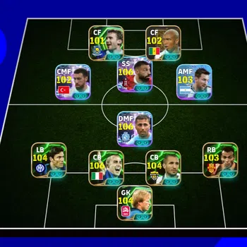 eFootball Accounts Legends & Iconic Players EFOOTBALL BEST ACCOUNT | BLITZ MOH SALAH,RODRI,H DIOUF,ANDRY SEVCHENKO,F