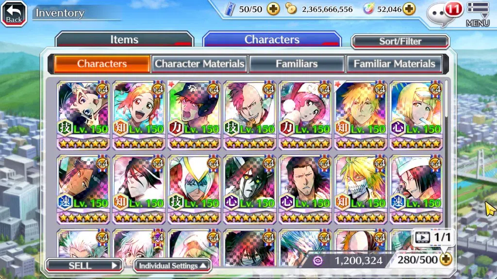 Bleach: Brave Souls Accounts Mid-Tier [GLOBAL]|52K Orb|Swimsuit26 Giselle&Orihime,DT Ichigo,Santa Society 11
