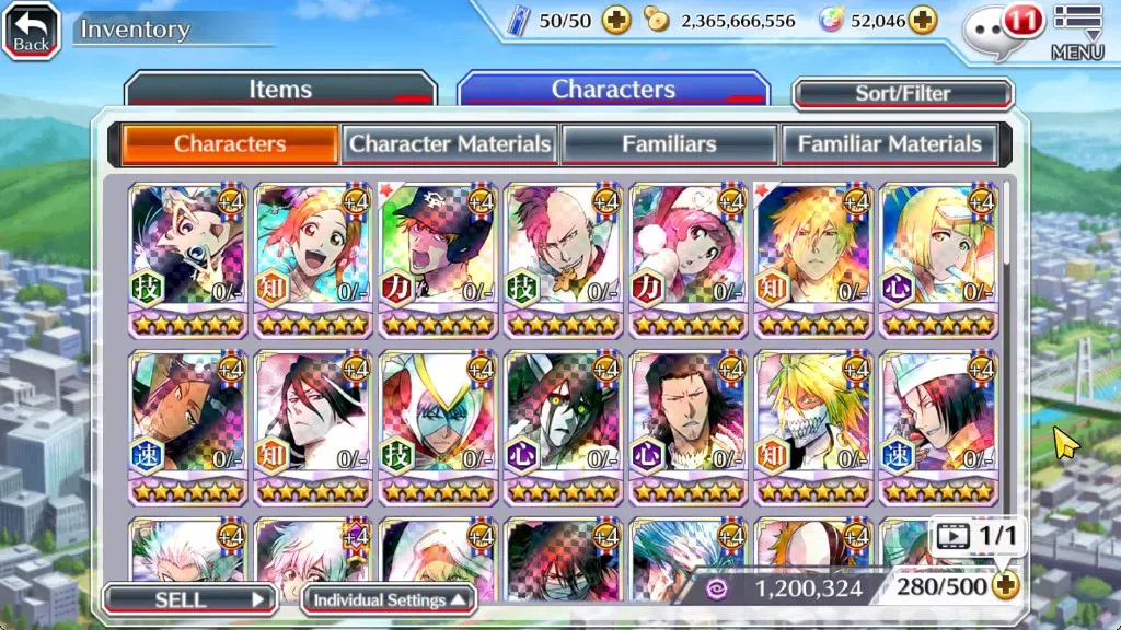 Bleach: Brave Souls Accounts Mid-Tier [GLOBAL]|52K Orb|Swimsuit26 Giselle&Orihime,DT Ichigo,Santa Society 12