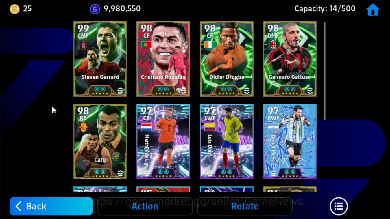 eFootball Accounts Android|Portugal Premium Pack|Epic Cristiano Ronal image 4