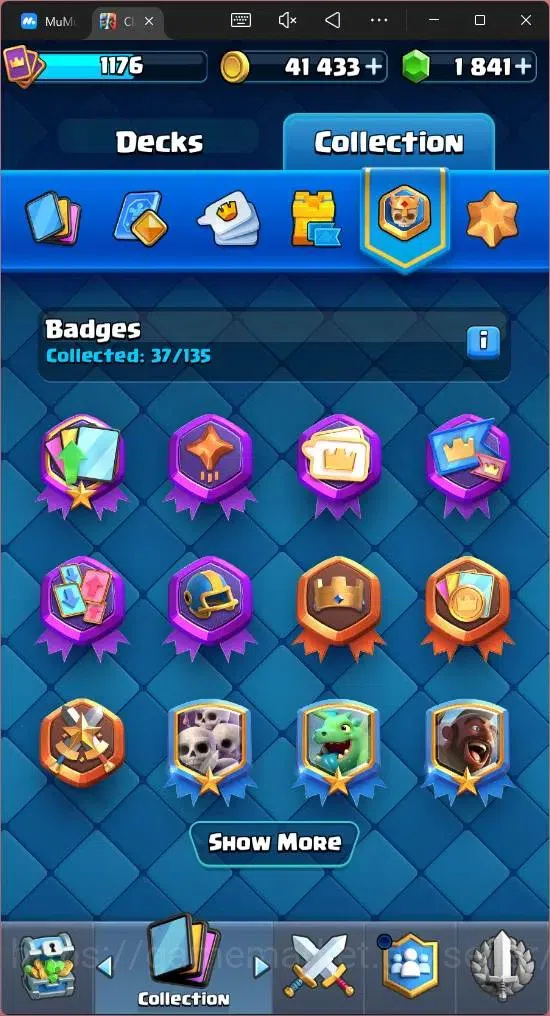 Clash Royale Accounts Mobile | KTL 12 |Trophy 7174 | Card 115 | 2 Champi image 11