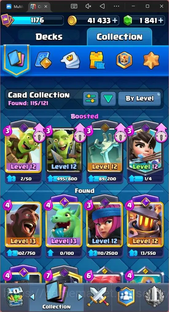 Clash Royale Accounts Mobile | KTL 12 |Trophy 7174 | Card 115 | 2 Champi image 4