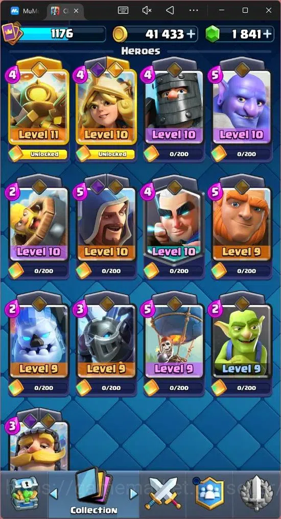 Clash Royale Accounts Mobile | KTL 12 |Trophy 7174 | Card 115 | 2 Champi image 6