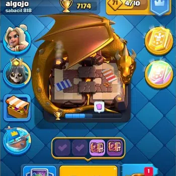 Clash Royale Starter Mobile | KTL 12 |Trophy 7174 | Card 115 | 2 Champi image 1