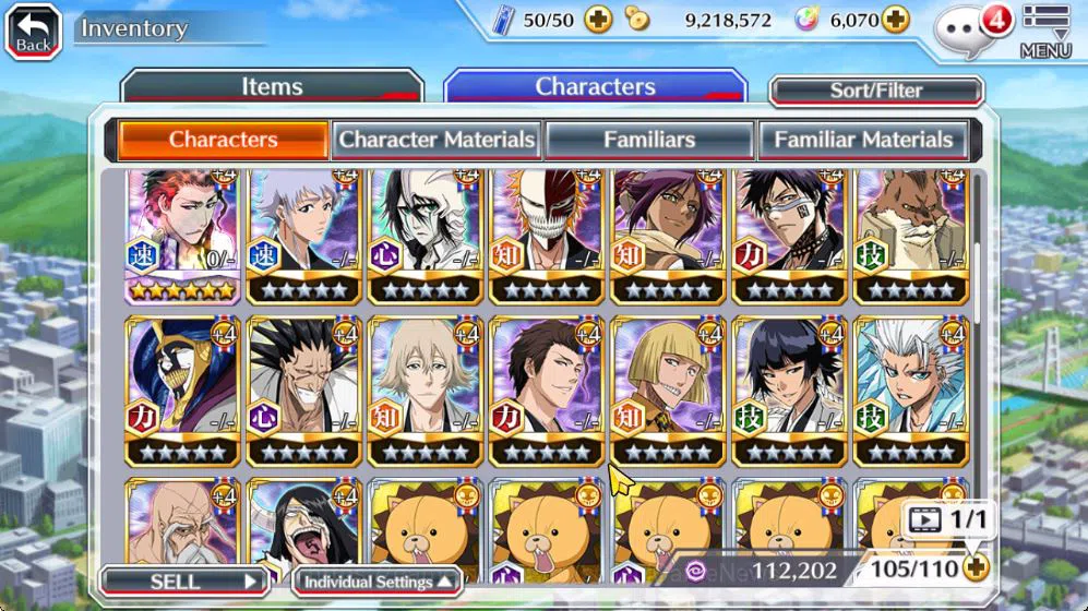 Bleach: Brave Souls Accounts Starter [GLOBAL]6k Orbs+Fresh All 8