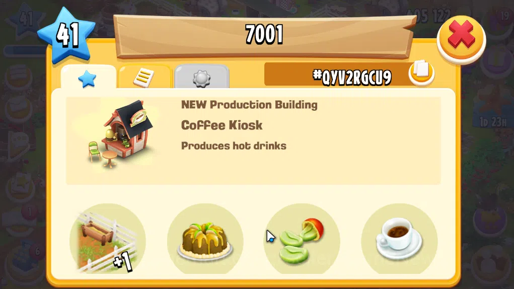Hay Day Accounts Level 41 | Barn Storage 1100 + Silo Storage 625 | 405k Coins, 31 Diamonds |CN ON|Log Supercell ID|Take 11
