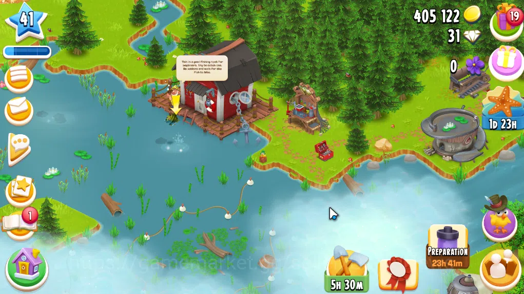 Hay Day Accounts Level 41 | Barn Storage 1100 + Silo Storage 625 | 405k Coins, 31 Diamonds |CN ON|Log Supercell ID|Take 5