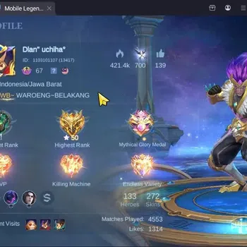 Mobile Legends: Bang Bang Accounts Collector Global|272Skin|Renowned|Prime GR,YZ|TF Roger|LBox Alice,Uranus,Leomord,Kimmy|LB
