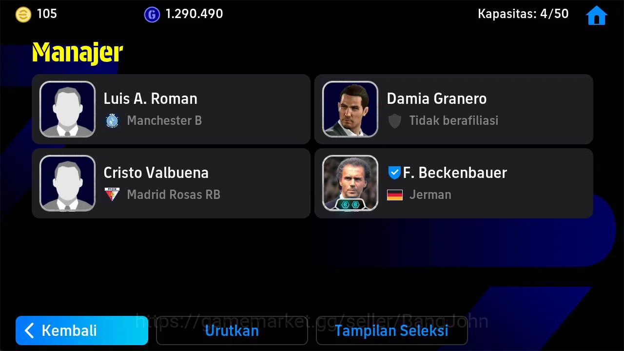 eFootball Accounts Power 3174, scholes epic, Puskas legend, Matthaus  image 5