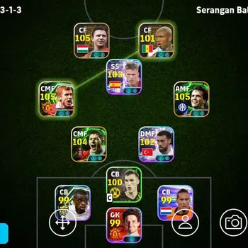eFootball Legends & Iconic Players Power 3174, scholes epic, Puskas legend, Matthaus  image 1