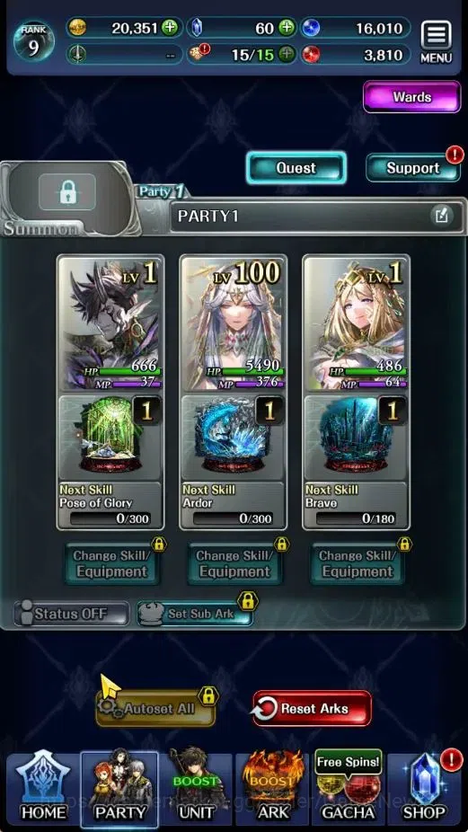 Last Cloudia Accounts GLOBAL|Rank 9|Top Tier Unit[Spirit Maiden Sera,Dem image 4