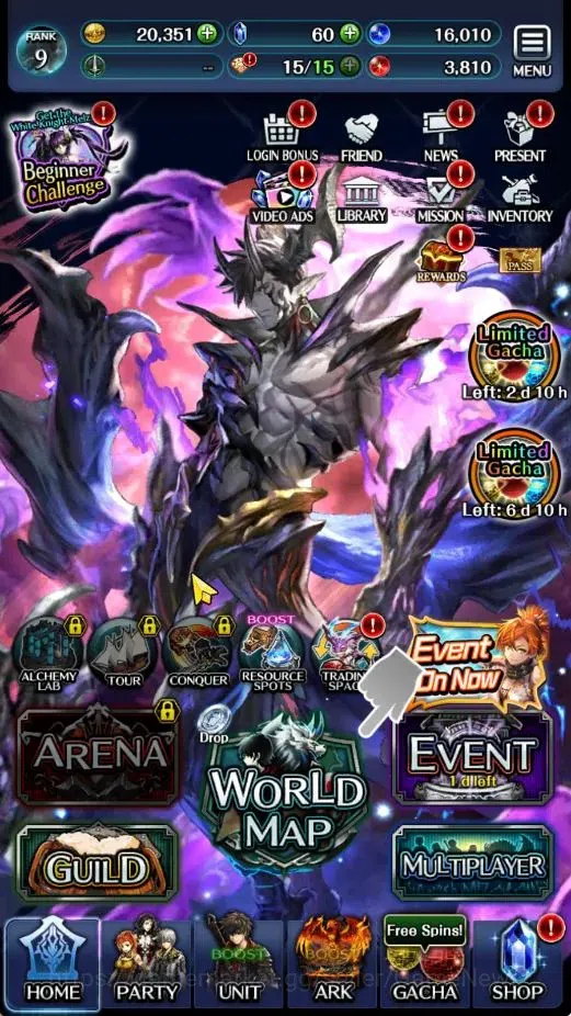 Last Cloudia Accounts GLOBAL|Rank 9|Top Tier Unit[Spirit Maiden Sera,Dem image 5