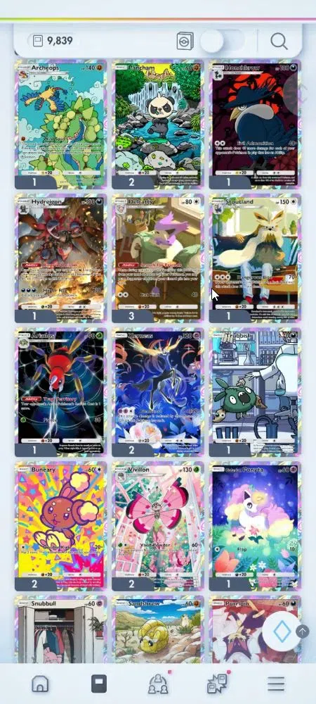 Pokémon TCG Pocket Accounts EN 9,8K Card|156 EX|3 Crown [Roaring Moon,Celebi,S image 14