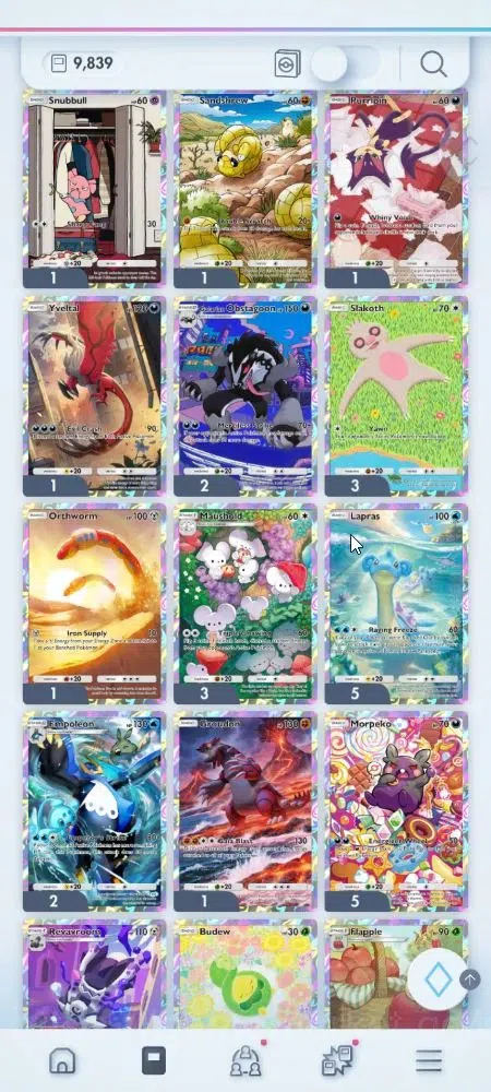 Pokémon TCG Pocket Accounts EN 9,8K Card|156 EX|3 Crown [Roaring Moon,Celebi,S image 15