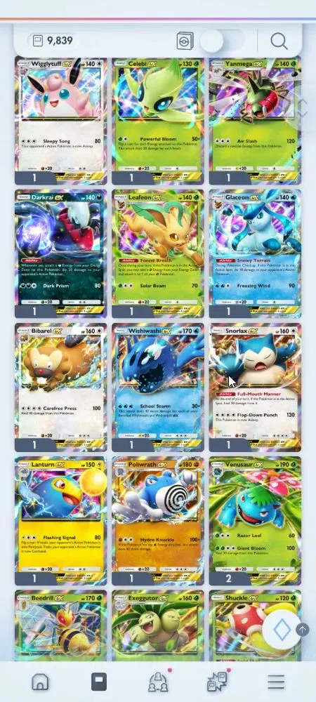 Pokémon TCG Pocket Accounts EN 9,8K Card|156 EX|3 Crown [Roaring Moon,Celebi,S image 18