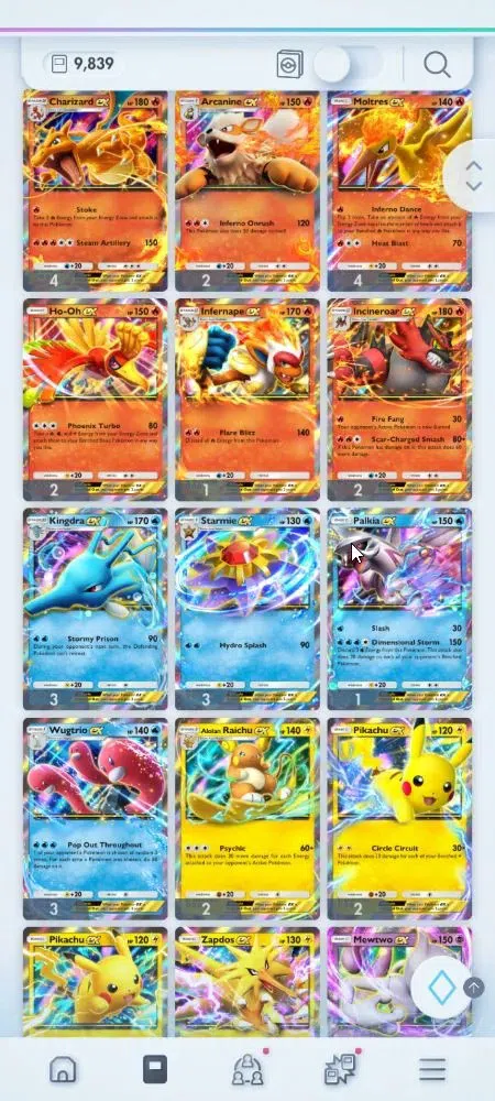 Pokémon TCG Pocket Accounts EN 9,8K Card|156 EX|3 Crown [Roaring Moon,Celebi,S image 19