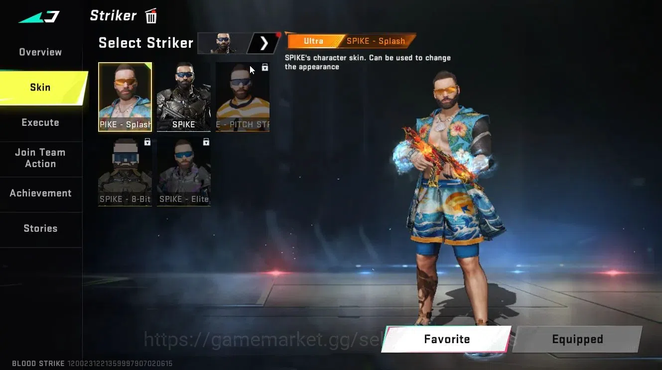 Blood Strike Accounts Collab Skin ASIA|ETERNAL DEagle Lv2|Collab TOKREV [JACK, MCX,FN2000]| ULTRA [ETHAN, RAN,M4A1 10