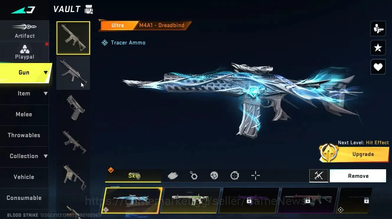 Blood Strike Accounts Collab Skin ASIA|ETERNAL DEagle Lv2|Collab TOKREV [JACK, MCX,FN2000]| ULTRA [ETHAN, RAN,M4A1 14