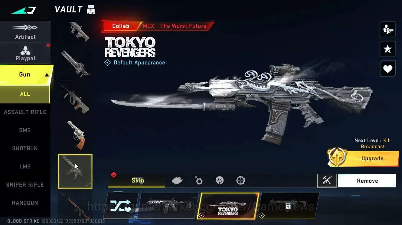 Blood Strike Accounts Collab Skin ASIA|ETERNAL DEagle Lv2|Collab TOKREV [JACK, MCX,FN2000]| ULTRA [ETHAN, RAN,M4A1 19