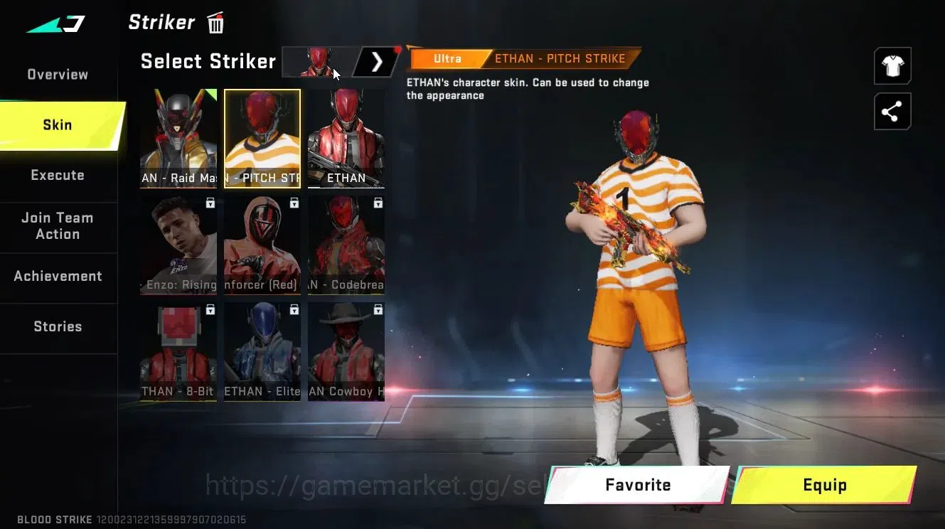 Blood Strike Accounts Collab Skin ASIA|ETERNAL DEagle Lv2|Collab TOKREV [JACK, MCX,FN2000]| ULTRA [ETHAN, RAN,M4A1 5
