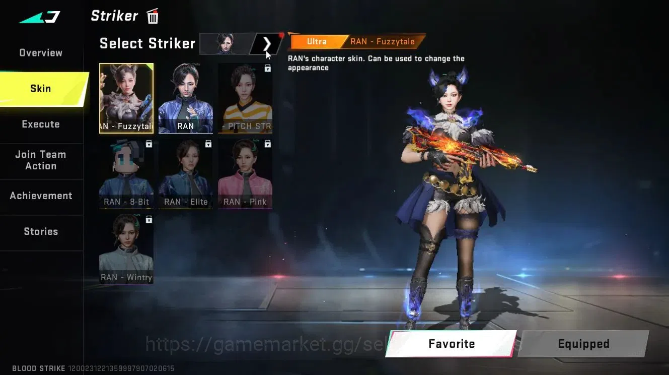 Blood Strike Accounts Collab Skin ASIA|ETERNAL DEagle Lv2|Collab TOKREV [JACK, MCX,FN2000]| ULTRA [ETHAN, RAN,M4A1 9