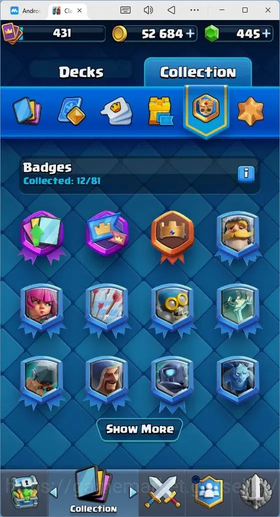 Clash Royale Accounts Mobile |KTL 10|Trophy 3027|Card 53/121|3 EVO Cards image 11