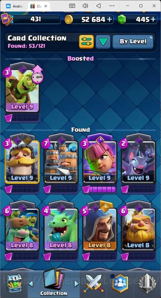 Clash Royale Accounts Mobile |KTL 10|Trophy 3027|Card 53/121|3 EVO Cards image 5