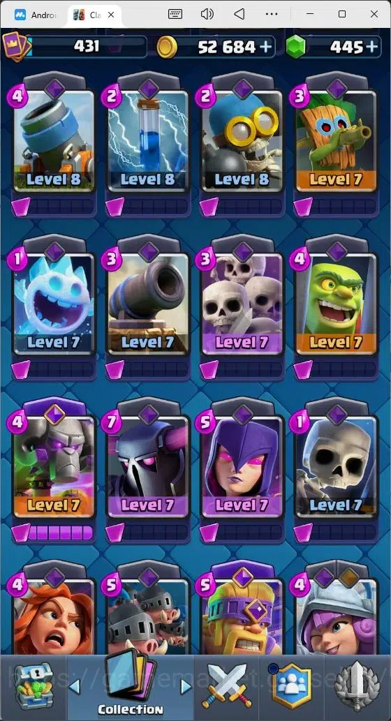 Clash Royale Accounts Mobile |KTL 10|Trophy 3027|Card 53/121|3 EVO Cards image 6